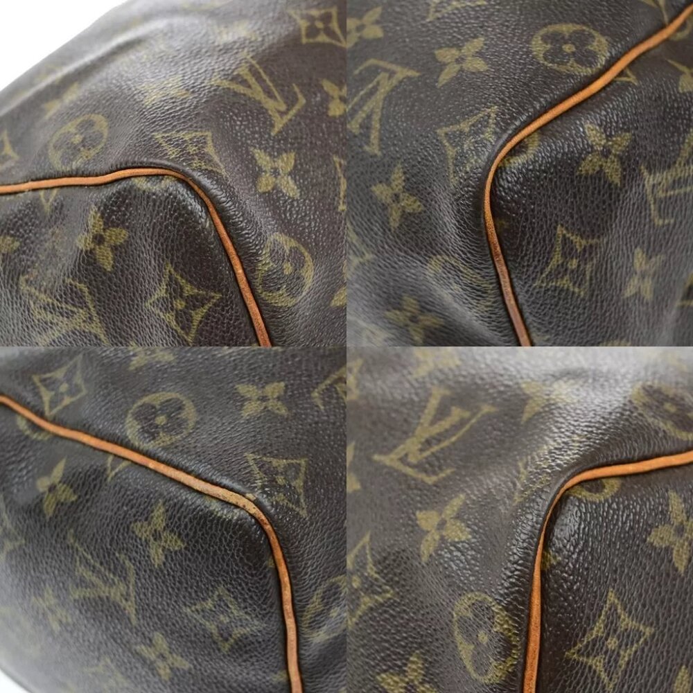 LOUIS VUITTON Speedy 25 Travel Hand Bag Monogram Leather Brown - Picture 7 of 16